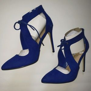 🆕️Blue Suede Heels - Shoedazzle